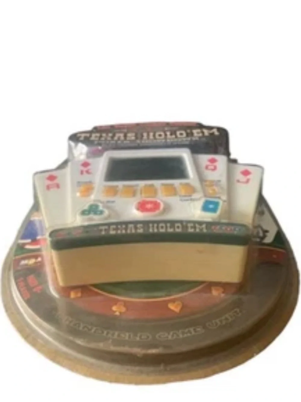 NEW Vintage MGA Entertainment Texas Hold’em Las Vegas Casino Handheld Game